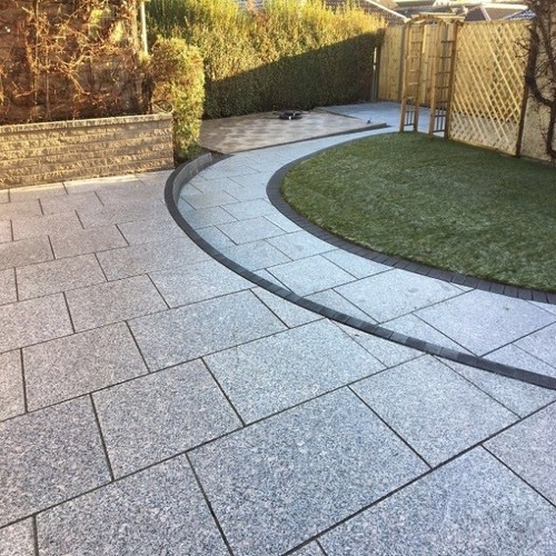 Silver granite sawn - granite, &