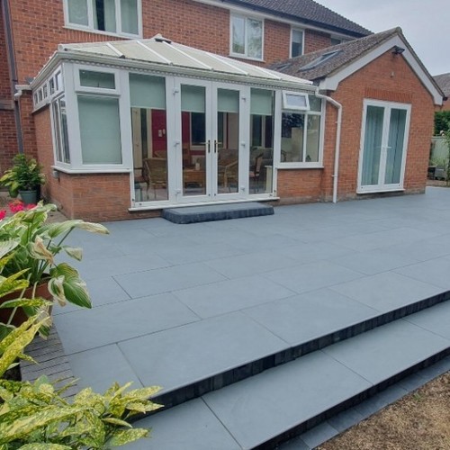 Brazilian grey slate - slate, 600x900