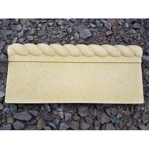 Precast rope edging - rope, 450mm