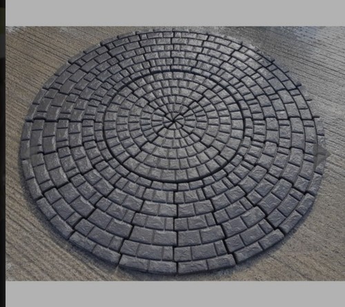 Precast concrete cobble - concrete,