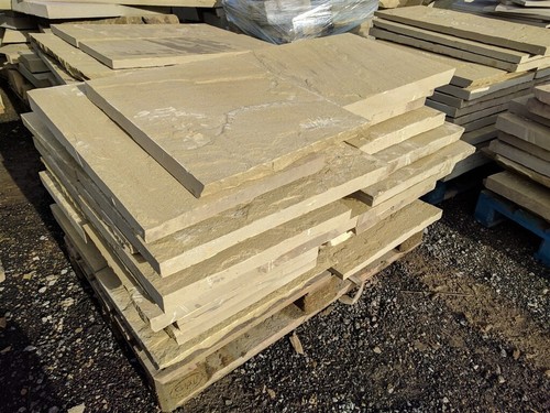 New riven yorkstone - new, flags