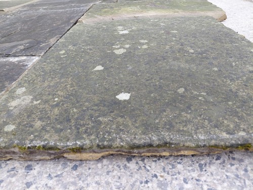 Yorkstone paving slabs - paving,