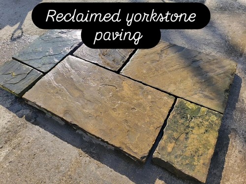Victorian reclaimed yorkstone - reclaimed,